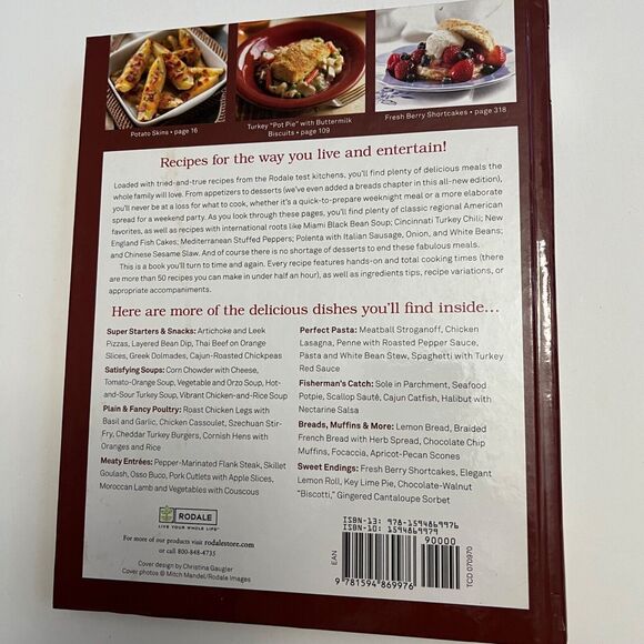 Cookbook Homestyle Family Favorites Annual Recipes 2009 Hardcover - Picture 2 of 6